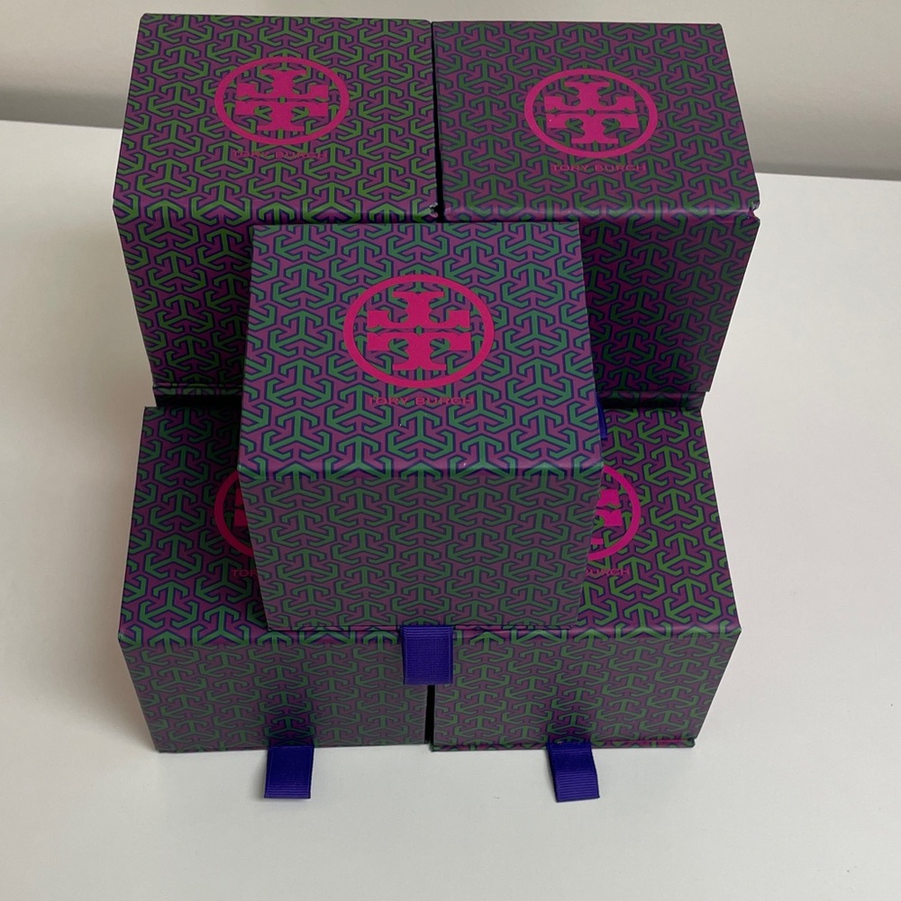Set of 5❤️ Tory Burch Patterned Gift Boxes